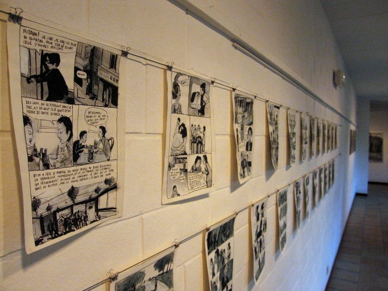 Des pages sur les murs image 10