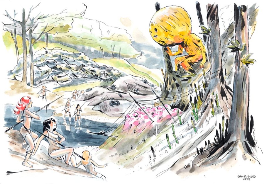 Dans nos jardins, des monstres image 1