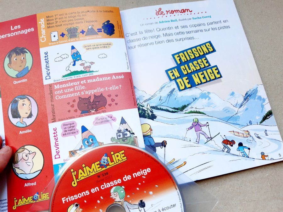 J’aime lire : Frissons en classe de neige image 2